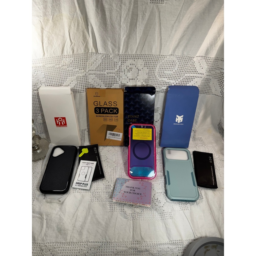 Samsung Galaxy A17 5G Case Bundle 3 Covers and Mr Shield 3-Pack Screen Protector